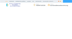 Desktop Screenshot of escuelaturismo.org